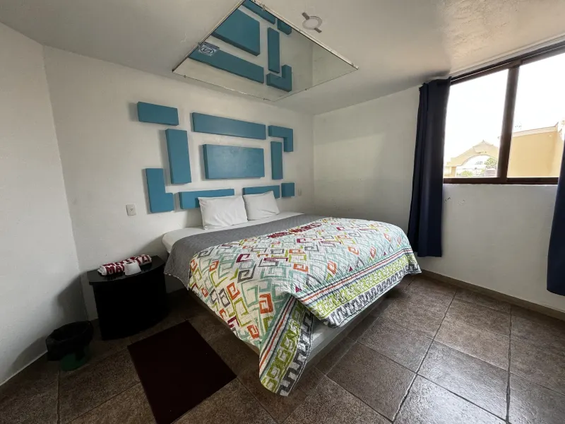 Habitación turquesa